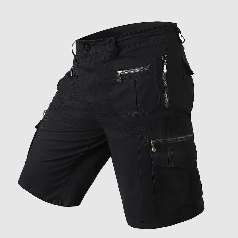 Micah | Durable Multi-Pocket Knee Length Cargo Shorts - Image 2