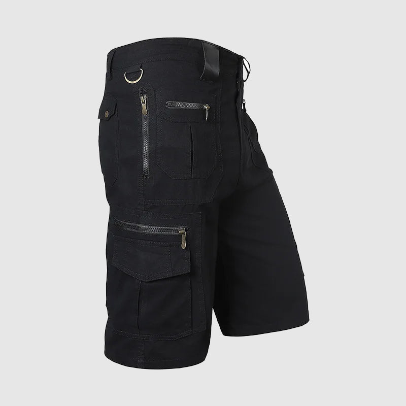 Micah | Durable Multi-Pocket Knee Length Cargo Shorts - Image 9