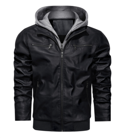 Don | Men's Hooded Bomber Jacket