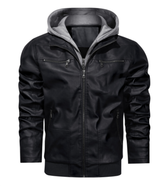 Don | Men's Hooded Bomber Jacket