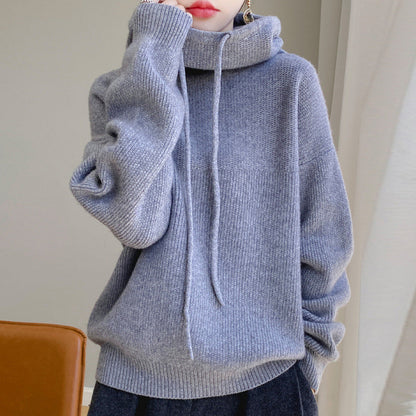 Serena | Women's Oversized Hooded Sweater - Image 2