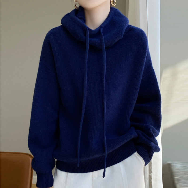 Serena | Women's Oversized Hooded Sweater - Image 4