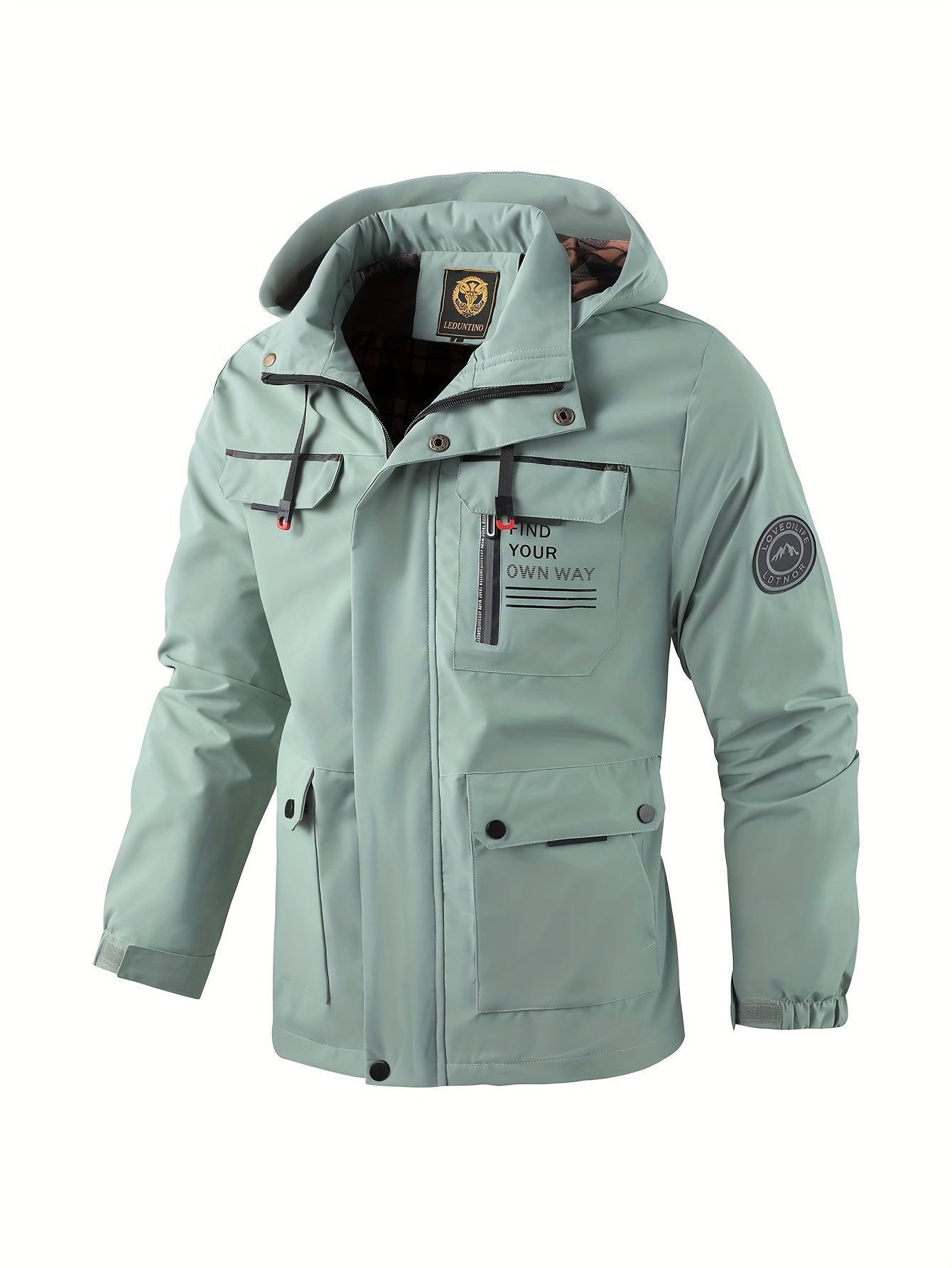 Dwight | Men's Hooded Utility Jacket - Image 1