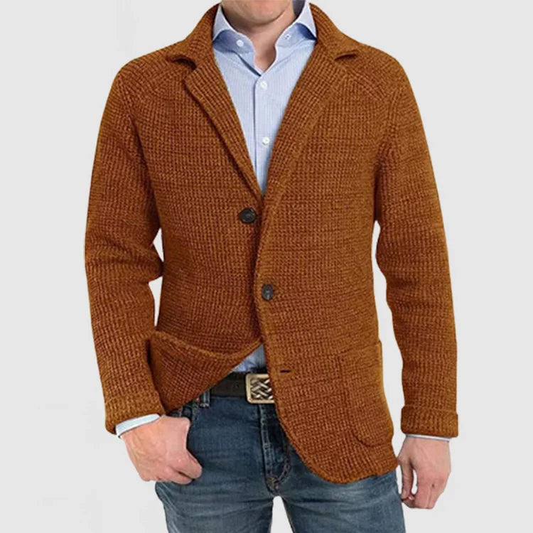 Henry | Men's Two-Button Knit Blazer - Image 10