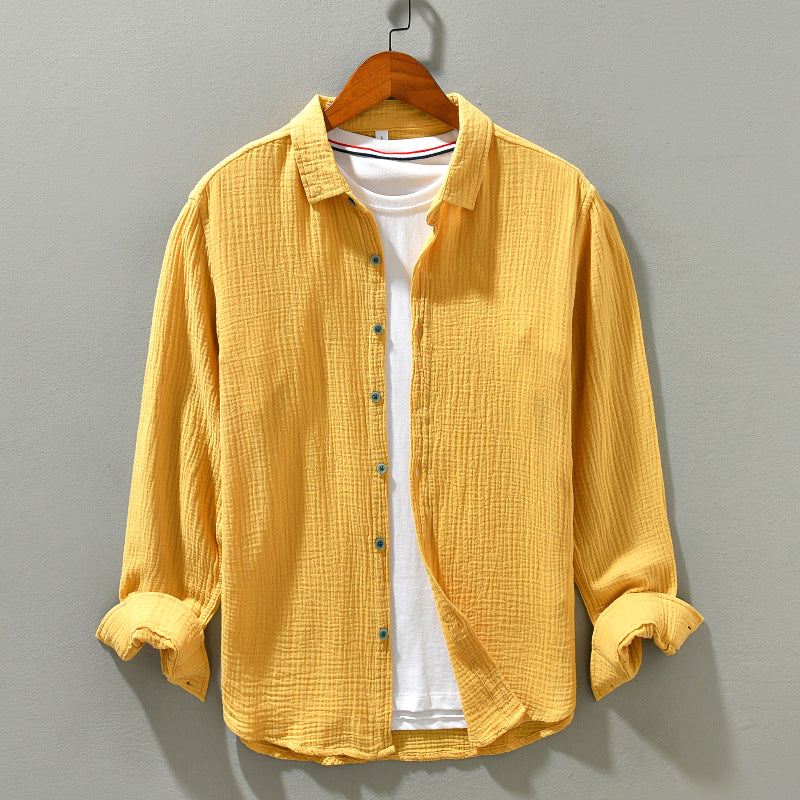 Victor | Classic Men's Soft Comfortable Shirt for All-Day Wear - Image 1