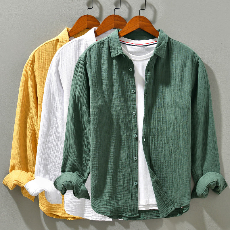 Victor | Classic Men's Soft Comfortable Shirt for All-Day Wear - Image 8