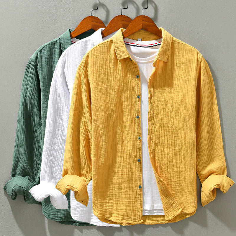 Victor | Classic Men's Soft Comfortable Shirt for All-Day Wear - Image 6