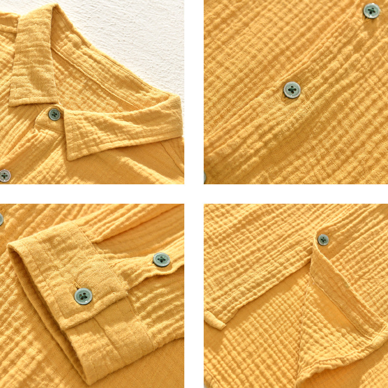 Victor | Classic Men's Soft Comfortable Shirt for All-Day Wear - Image 5