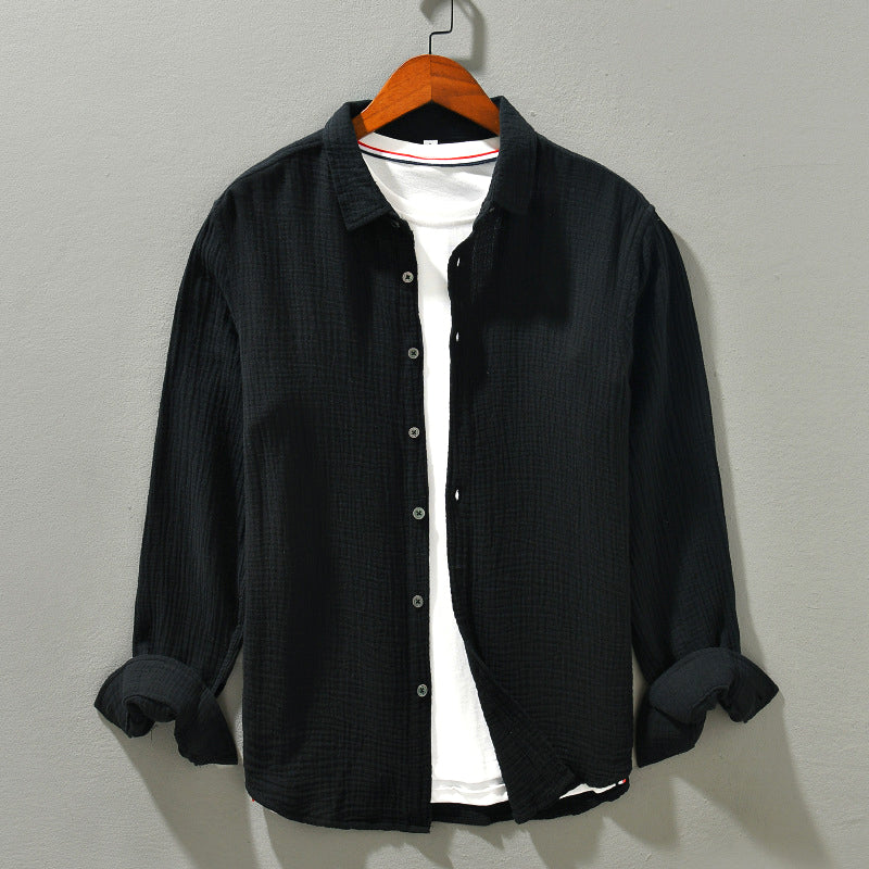 Victor | Classic Men's Soft Comfortable Shirt for All-Day Wear - Image 4