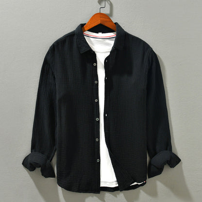 Victor | Classic Men's Soft Comfortable Shirt for All-Day Wear - Image 4