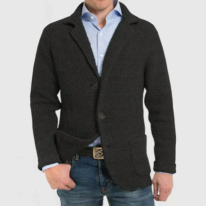 Henry | Men's Two-Button Knit Blazer - Image 4