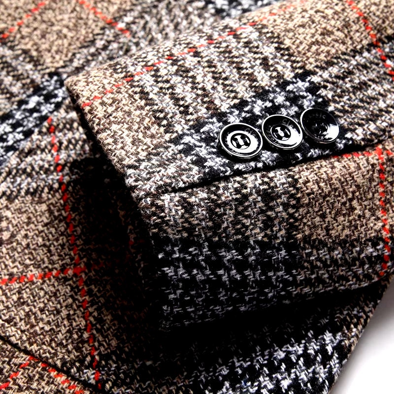 Harold | Elegant Men's Wool Coat for Business in Classic Style - Image 8