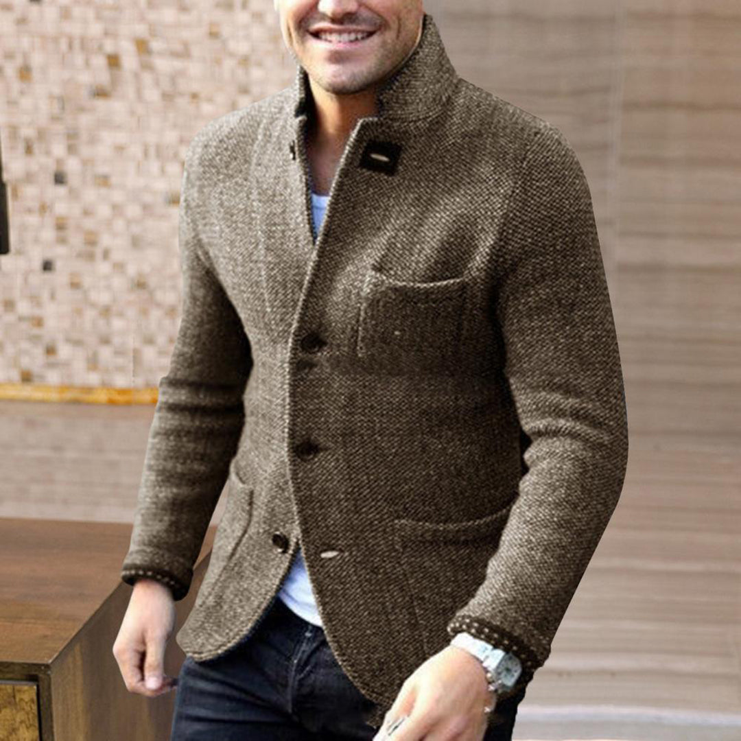 Kevin | Men's Button-Down Casual Jacket - Image 4