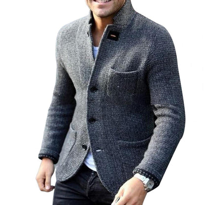 Kevin | Men's Button-Down Casual Jacket - Image 8