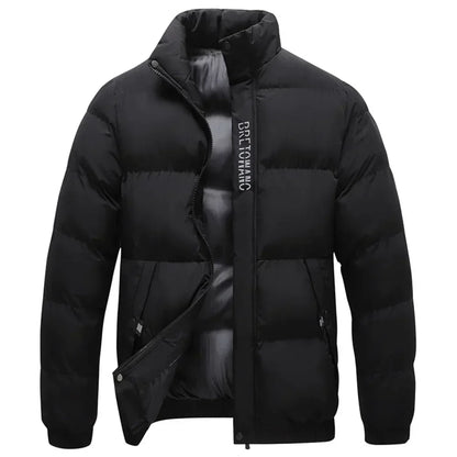 Conrad | Men's Stand Collar Puffer Jacket - Image 3