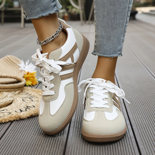 Cheryl | Women's Lace-Up Casual Sneakers - Image 1