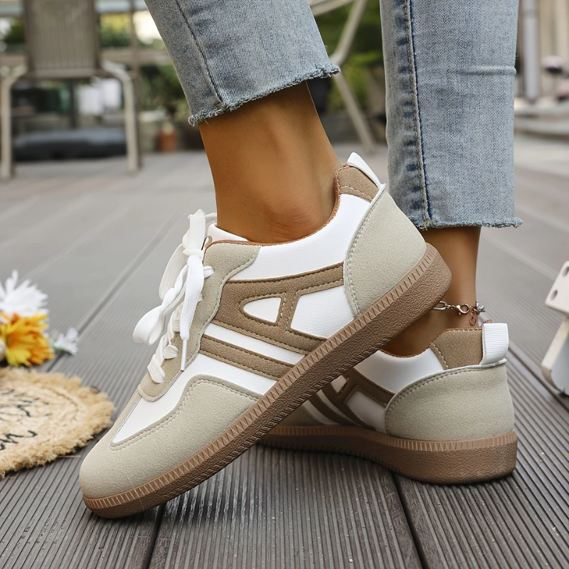 Cheryl | Women's Lace-Up Casual Sneakers - Image 2
