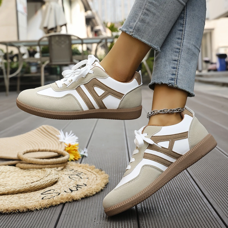 Cheryl | Women's Lace-Up Casual Sneakers - Image 3