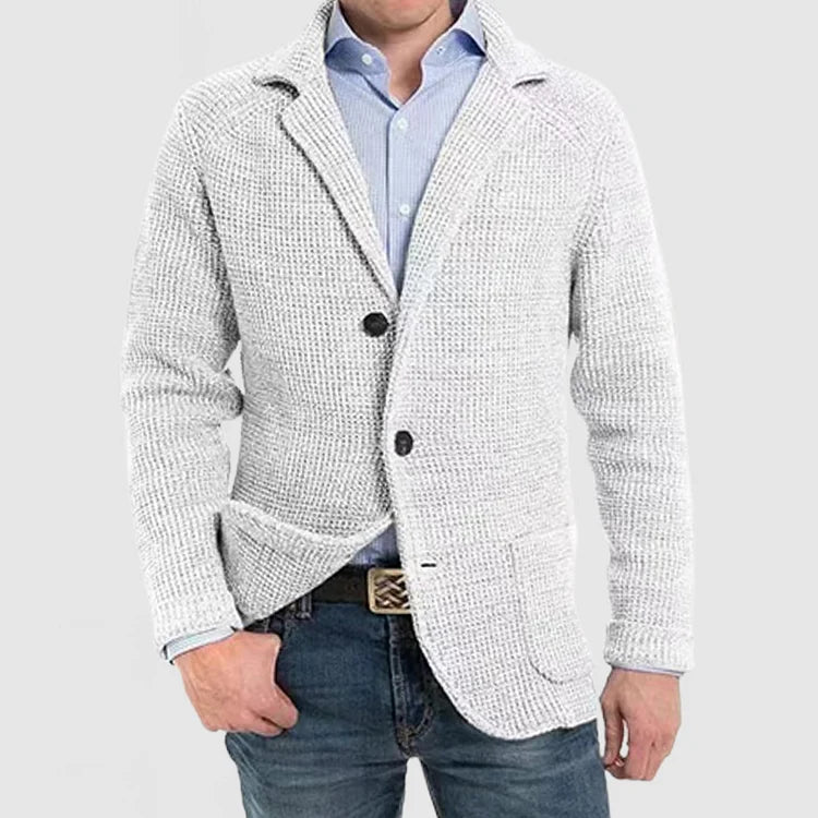 Henry | Men's Two-Button Knit Blazer - Image 1