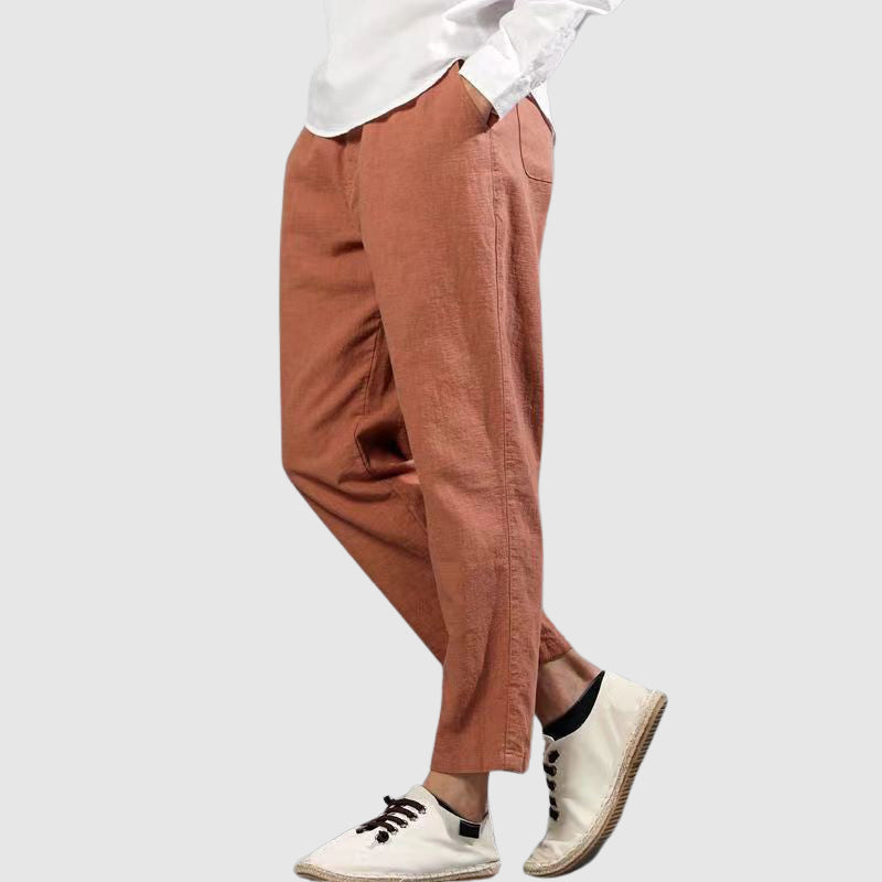 Christopher | Relaxed Fit Harbor Linen Pants for Casual Comfort - Image 5