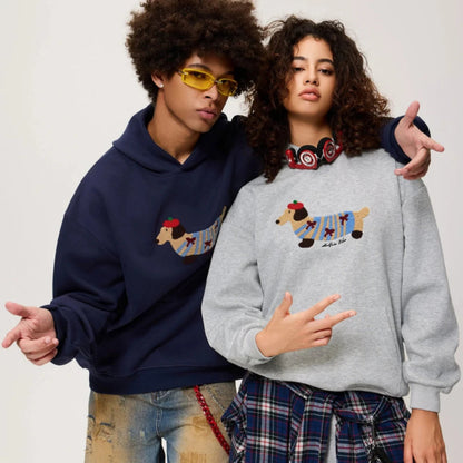 Devon | Women's Oversized Embroidered Graphic Hoodie - Image 5