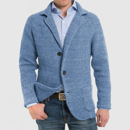 Henry | Men's Two-Button Knit Blazer - Image 3