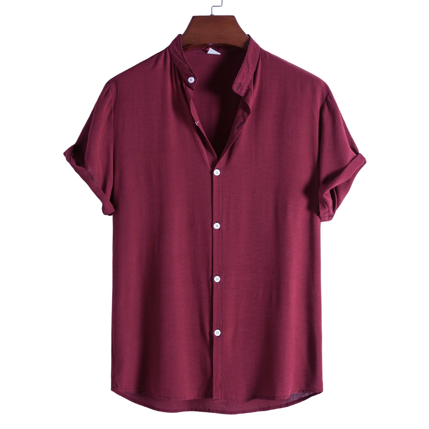 Dakota | Stylish Casual Short-Sleeve Shirt with Modern Cuffs - Image 3
