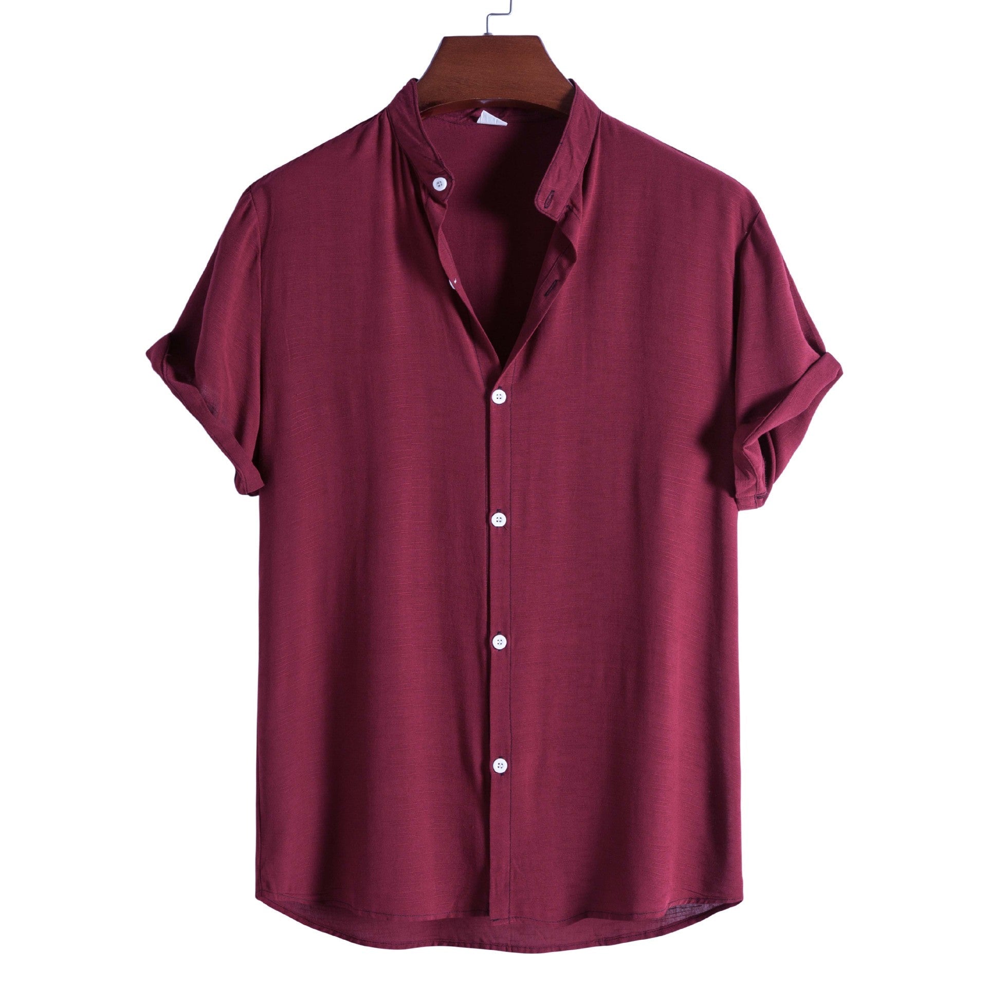 Dakota | Stylish Casual Short-Sleeve Shirt with Modern Cuffs - Image 3