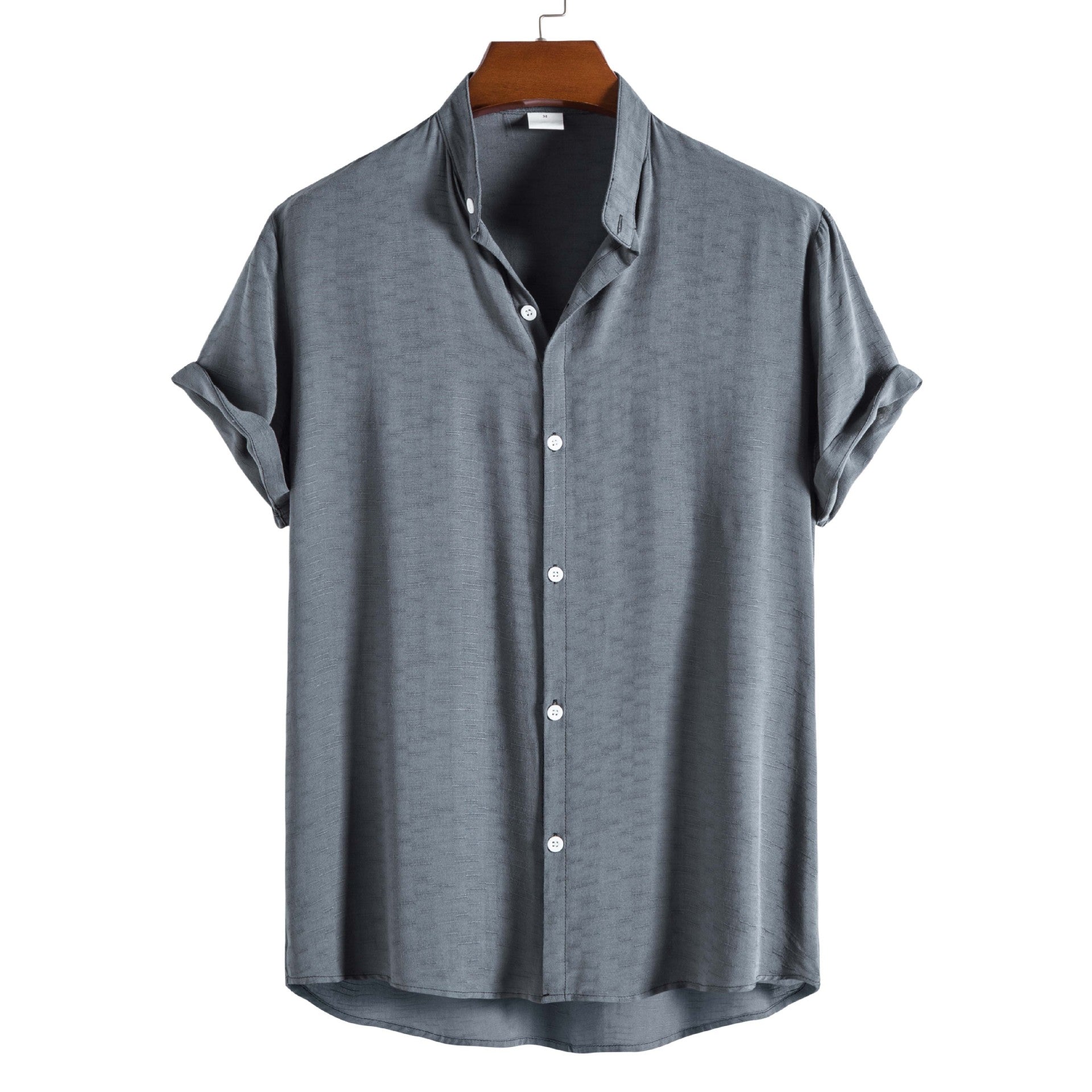 Dakota | Stylish Casual Short-Sleeve Shirt with Modern Cuffs - Image 4
