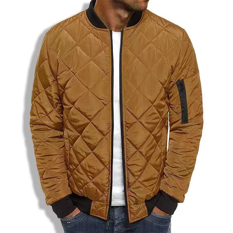 Gerald | Men's Diamond Quilted Jacket - Image 6