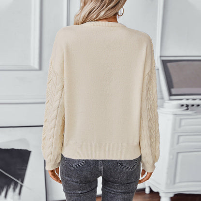 Fern | Women's Relaxed Fit Crewneck Sweater - Image 6