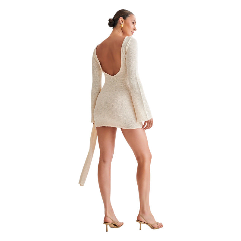 Ann | Women's Mini Dress - Stylish Slim Fit - Image 5
