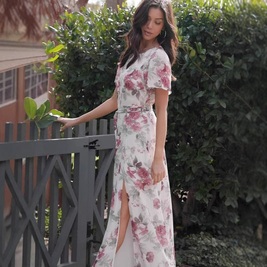 Cheryl | Elegant Slim Fit Maxi Dress for Women - Image 1