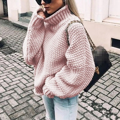 Priscilla | Women's Oversized Knit Sweater - Image 3