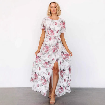 Cheryl | Elegant Slim Fit Maxi Dress for Women - Image 2