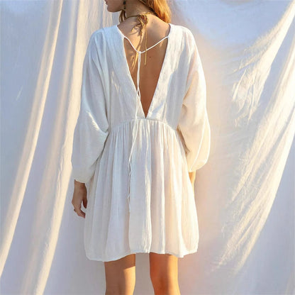Olivia-johnson | Effortless Flowy Mini Dress - Image 3