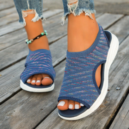 Angie-on | Breathable Comfort Open Toe Sandals for Women - Image 4