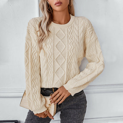 Fern | Women's Relaxed Fit Crewneck Sweater - Image 4