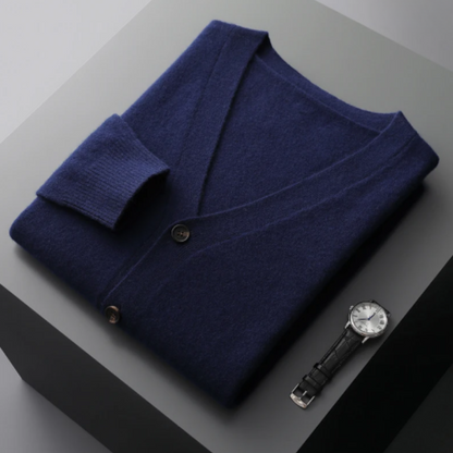 Nicholas | Men's V-Neck Cardigan - Image 11