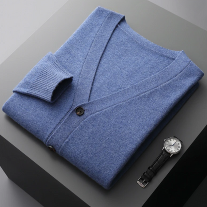 Nicholas | Men's V-Neck Cardigan - Image 8
