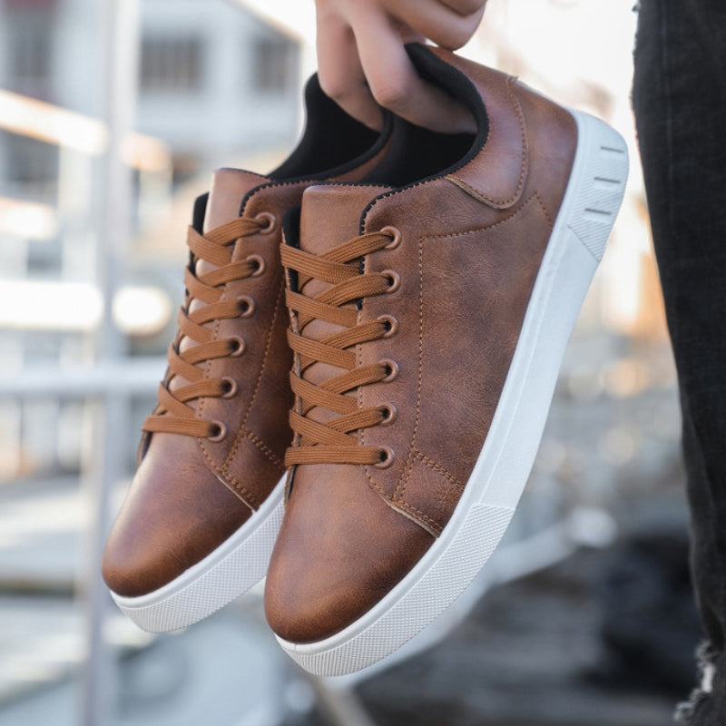 Robert | Stylish Vegan Leather Sneakers for Men - Image 3