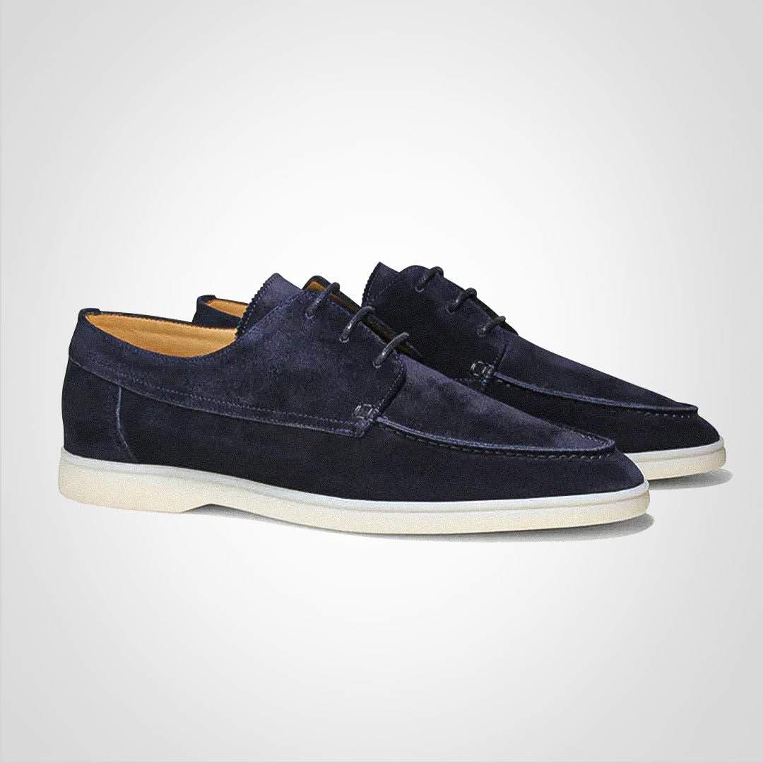 Hugh | Men's Lace-Up Casual Boat Shoes - Image 2