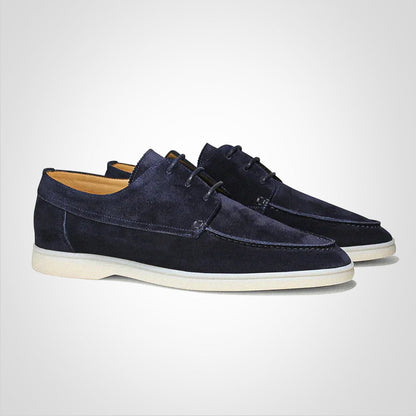 Hugh | Men's Lace-Up Casual Boat Shoes - Image 2