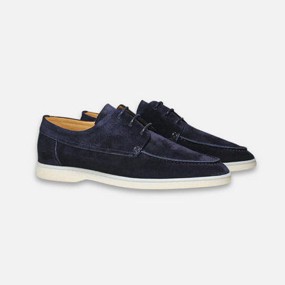 Hugh | Men's Lace-Up Casual Boat Shoes - Image 1