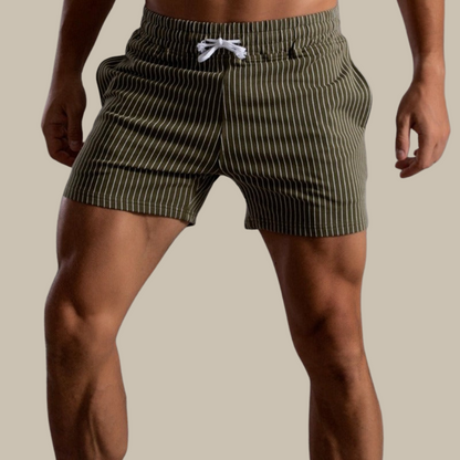 Theodore | Stylish Striped Shorts for Men - Image 2