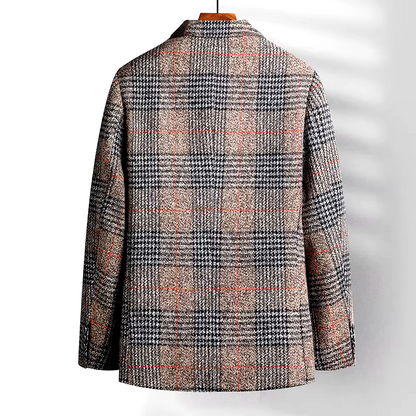 Harold | Elegant Men's Wool Coat for Business in Classic Style - Image 3
