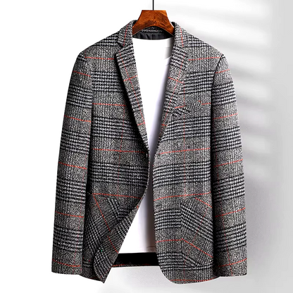 Harold | Elegant Men's Wool Coat for Business in Classic Style - Image 2