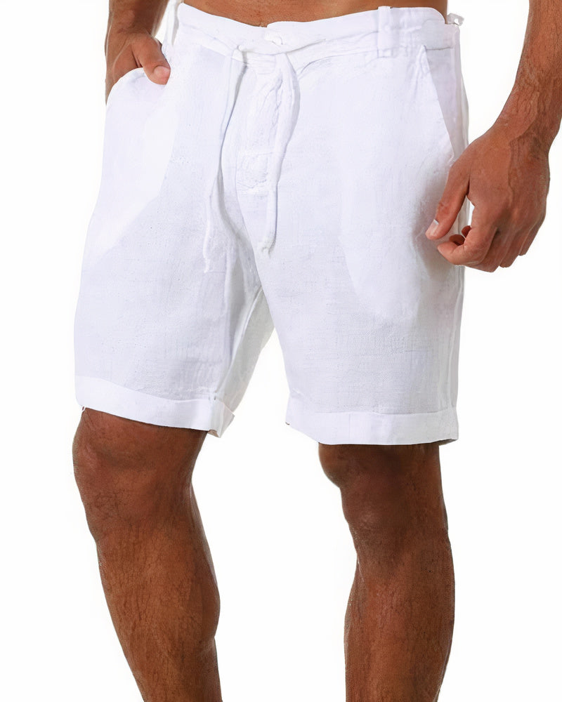 Riley | Stylish Comfortable Linen Shorts - Image 2
