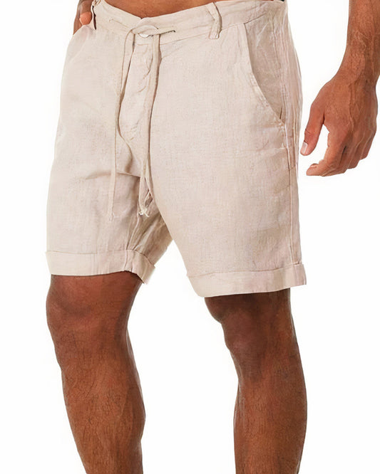 Riley | Stylish Comfortable Linen Shorts - Image 1