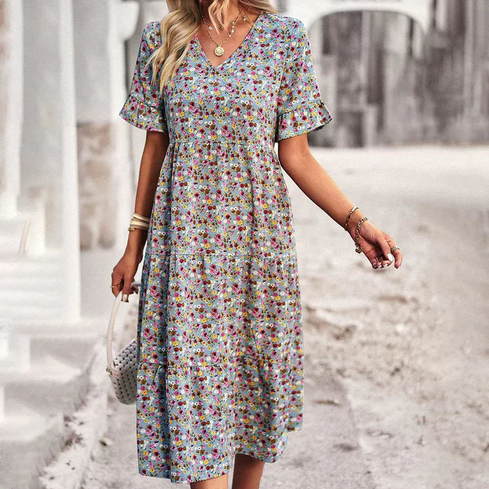 Janice | Flowy Elegant Boho Blouse - Image 5